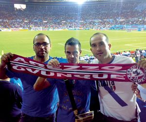 Paolo, Mirko e Carlo a Vienna per Spagna-Italia